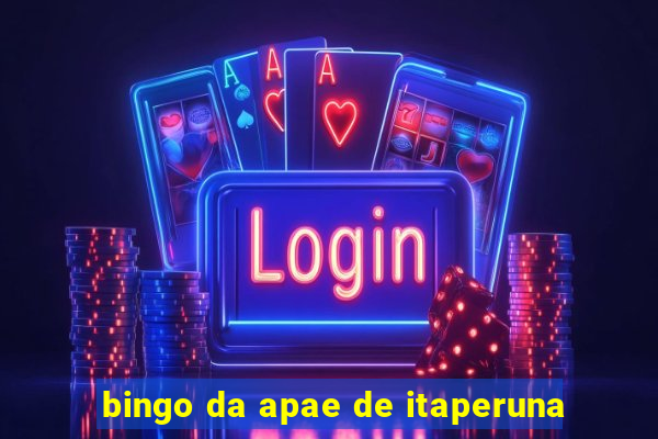 bingo da apae de itaperuna